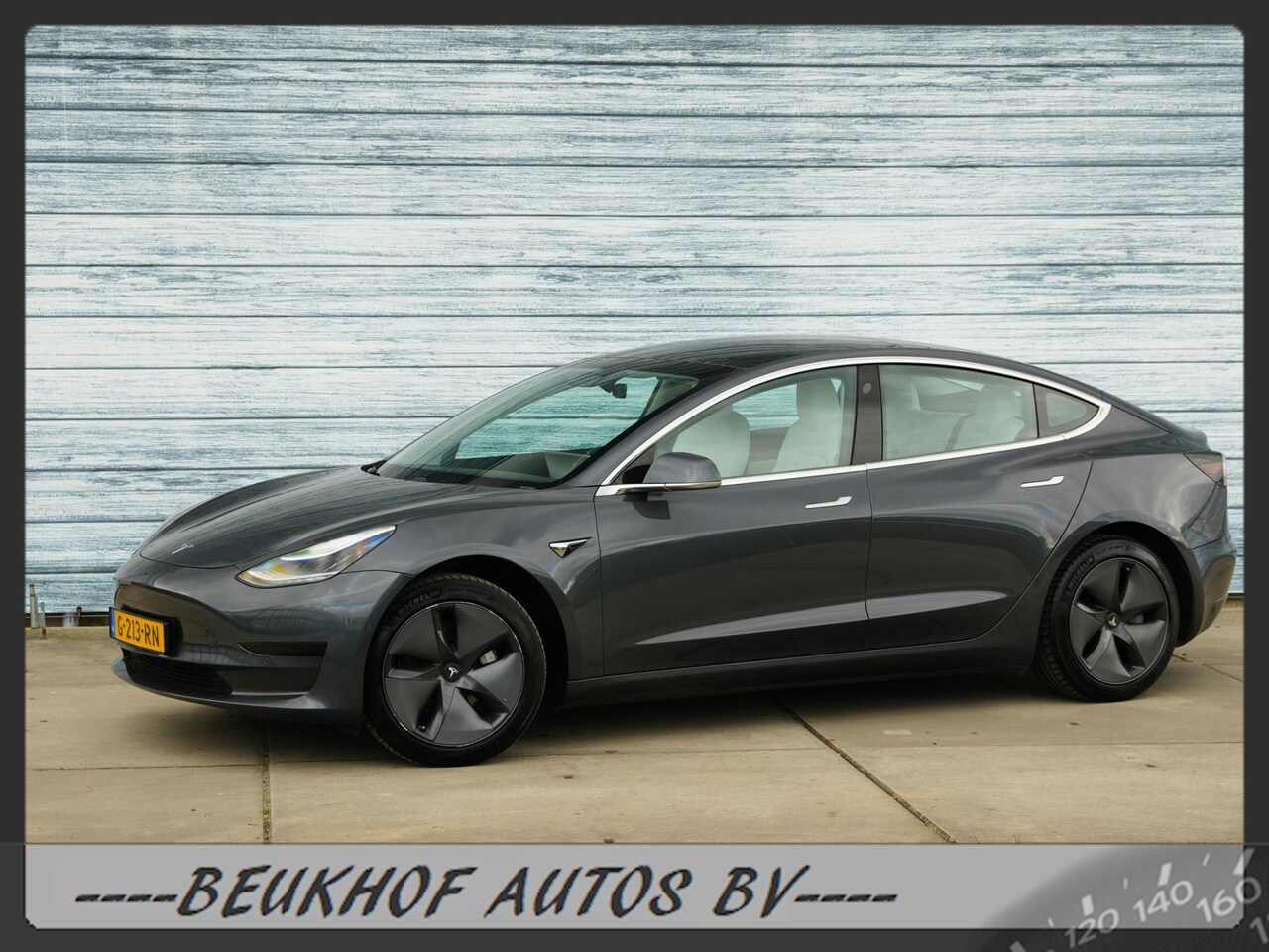 Tesla Model 3 - Standard RWD Plus 60 kWh Wit Leer Pano Nav Cam - AutoWereld.nl