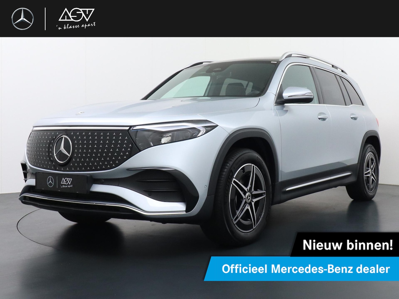 Mercedes-Benz EQB - 250+ AMG Line Limited 7pers. 71 kWh Accu | Distronic Cruise Control | Panorama - Schuifdak - AutoWereld.nl