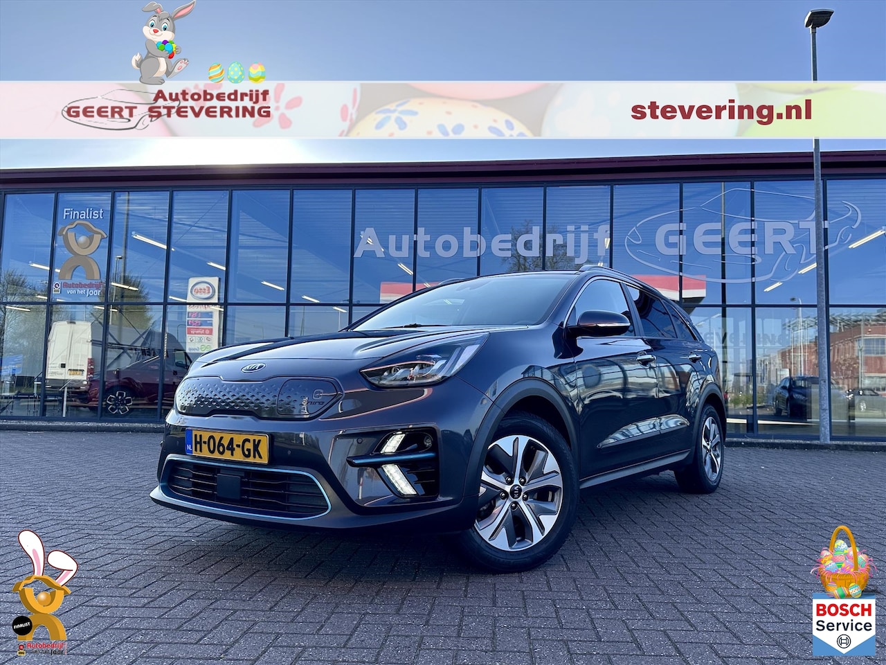 Kia e-Niro - Elektrisch 204pk 64kWh 3-Fase / Leder / Full Options - AutoWereld.nl