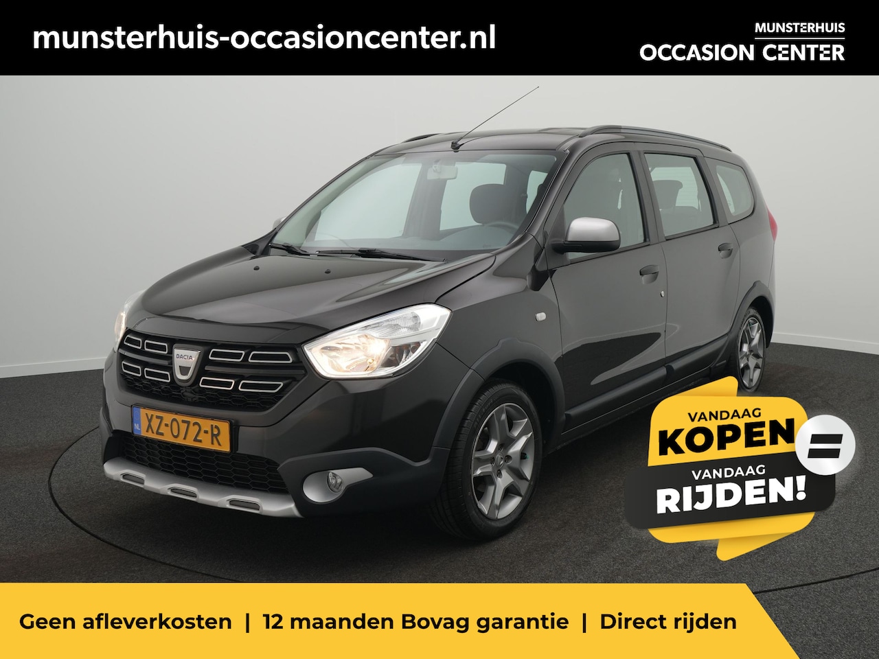 Dacia Lodgy - SCe 110 Bi-Fuel Stepway 5-persoons - RIJKLAARPRIJS - LPG G3 - Trekhaak - AutoWereld.nl