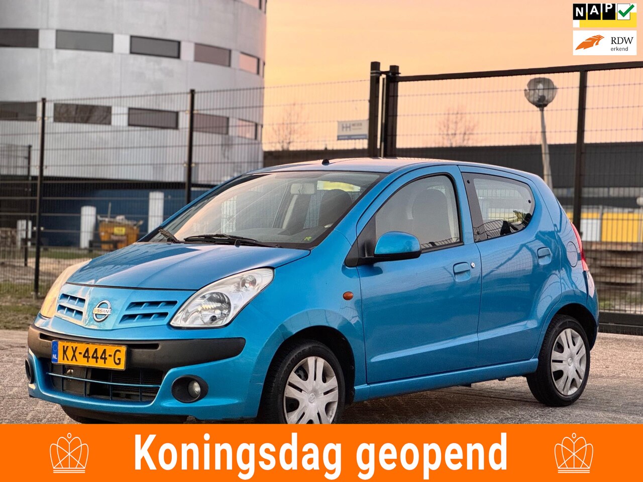Nissan Pixo - 1.0 Acenta/MOTOR BIJ GELUID/AIRCO/ELEKRAMEN/LAGE KM MET NAP/INRUILKOOPIE - AutoWereld.nl