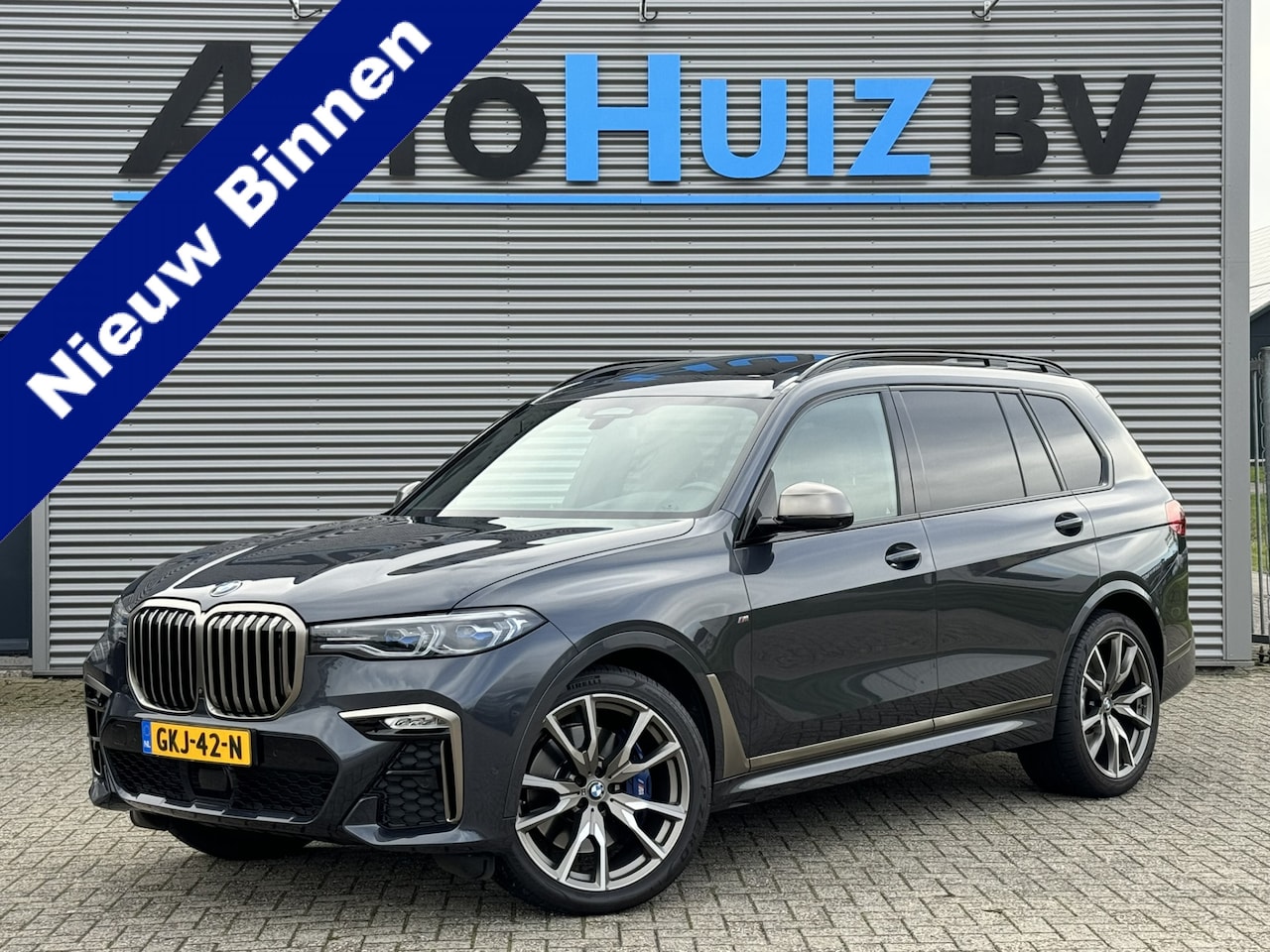BMW X7 - M50i High Executive M Sport Executive Drive Pro 7-Zits Skylounge Laser Licht 22 Inch Stoel - AutoWereld.nl