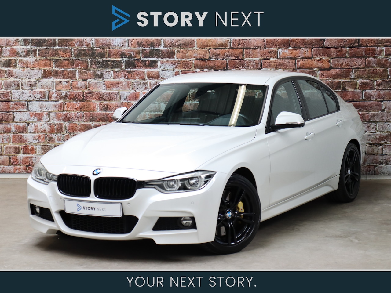 BMW 3-serie - Sedan 330i High Executive M Sport Pakket Automaat / M Sportremsysteem Geel / Harman-Kardon - AutoWereld.nl