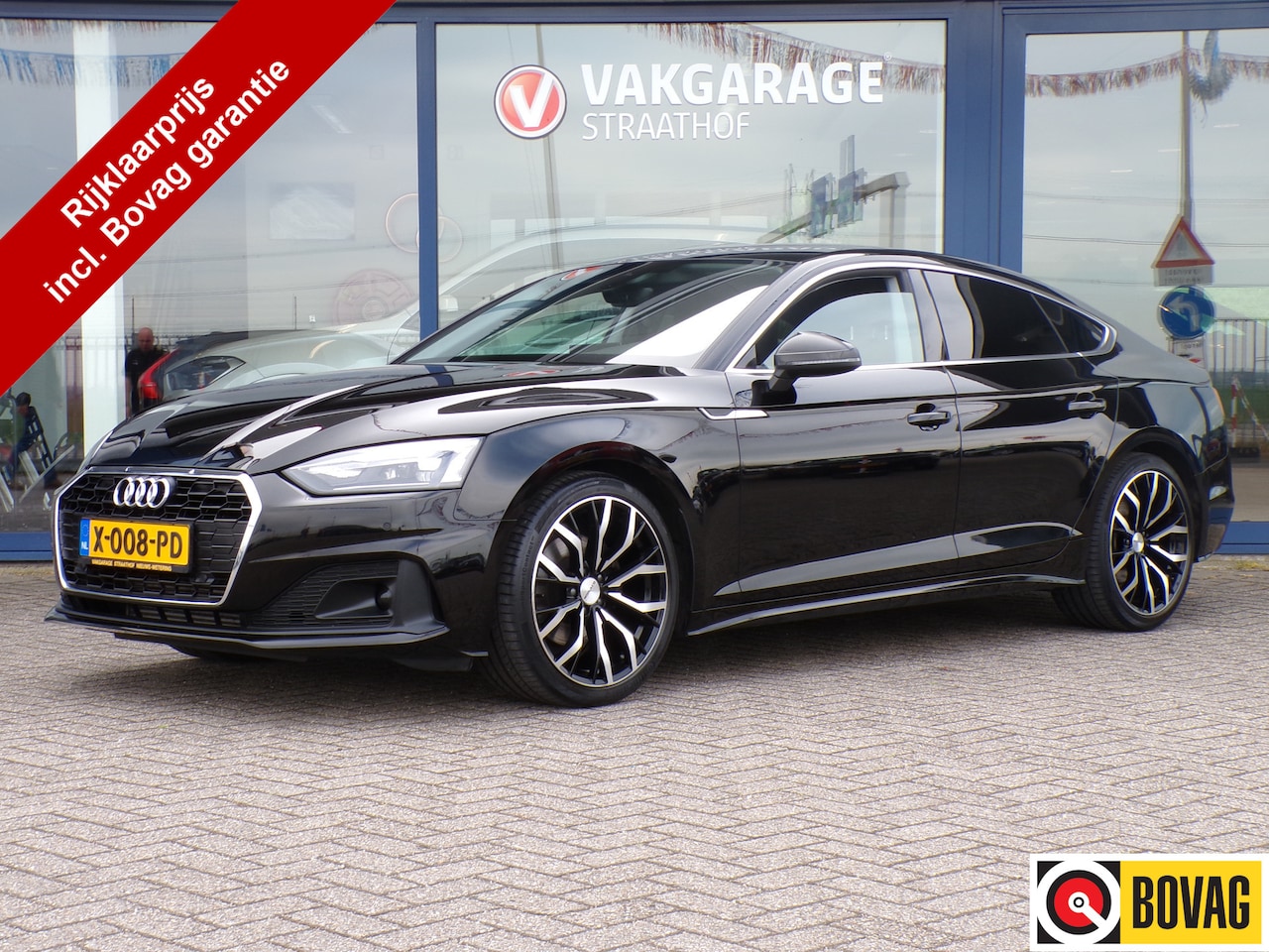Audi A5 Sportback - 35 TFSI Pro Line 35 TFSI Pro Line, Trekhaak / Stoelverwarming / Sensoren V+A / Carplay + Android Auto / 19' - AutoWereld.nl