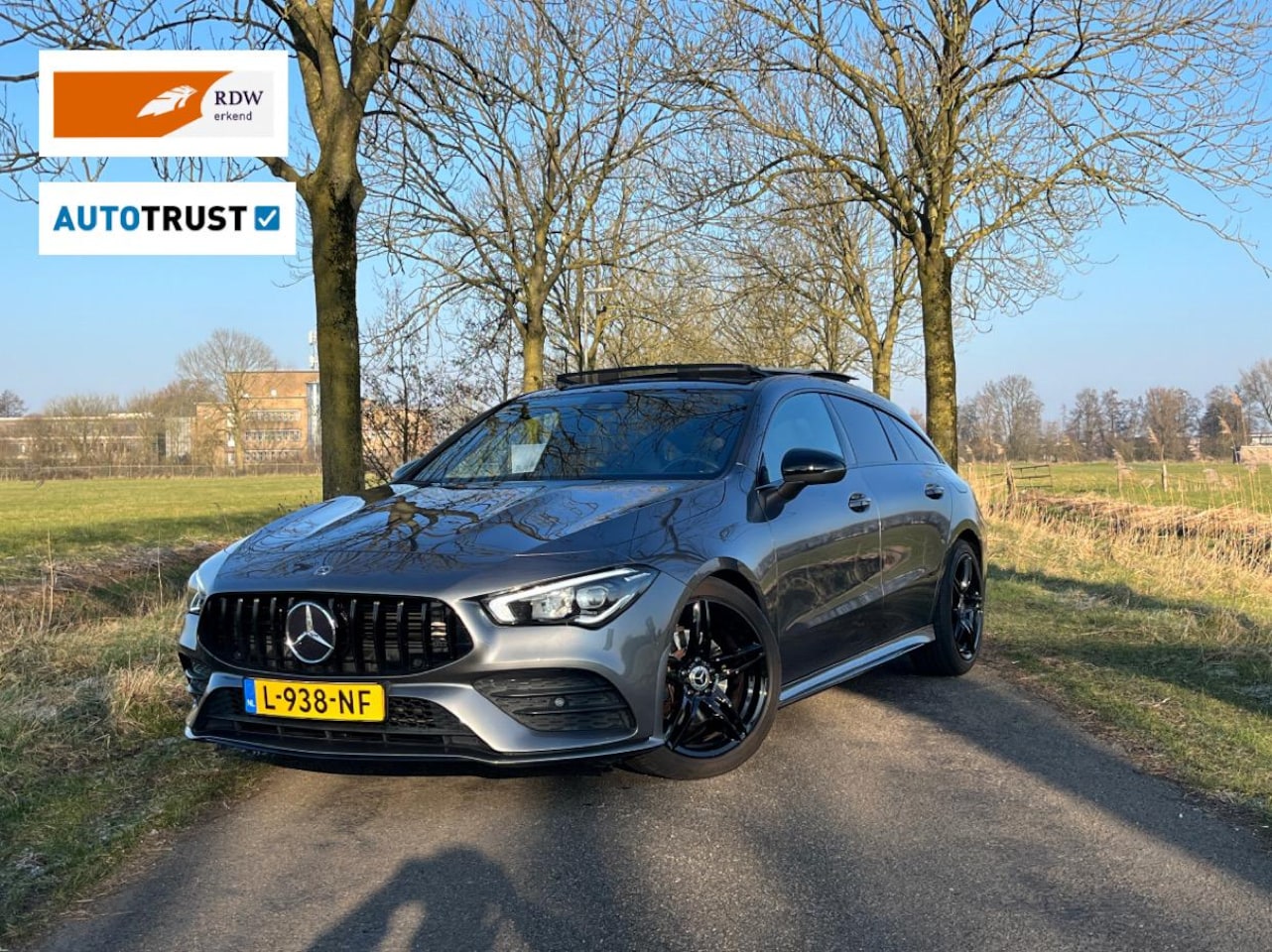 Mercedes-Benz CLA-klasse Shooting Brake - 180 Business Solution AMG | Pano | Cruise | Night-Pack | Navi | Dikke auto! - AutoWereld.nl