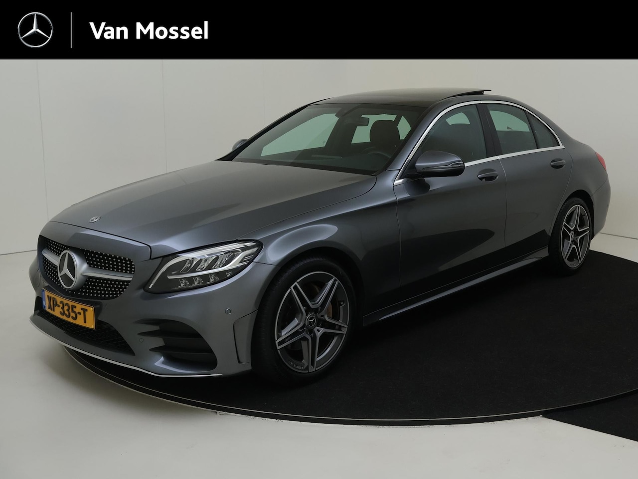 Mercedes-Benz C-klasse - 180 Business Solution AMG / Stoelverwarming / Achteruitrijcamera / Panaroma-schuifdak / - AutoWereld.nl