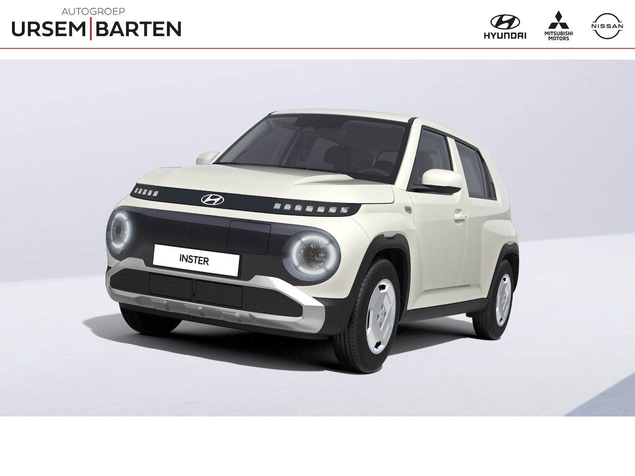 Hyundai Inster - E-Motion 49 kWh | Unbleached Ivory Lease Deal €359 ex btw - AutoWereld.nl