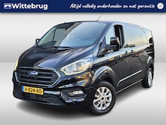 Ford Transit Custom - 300 2.0 TDCI 170pk L2H1 Limited DC Automaat | Dubbele Cabine 5-Zits | 2 Schuifdeuren | Cam