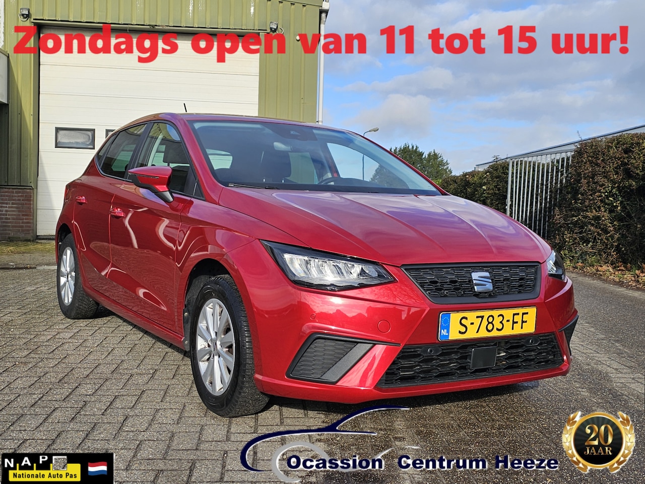 Seat Ibiza - 1.0 EcoTSI,1e Eig! NL Auto! Carplay! Adaptieve Cruise! Zondag OPEN! - AutoWereld.nl