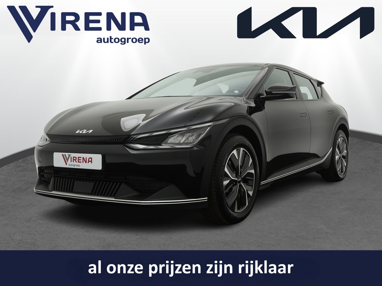 Kia EV6 - Light 58 kWh * Rijdende Demo * - Navigatie - Cruise Control - Apple CarPlay / Android Auto - AutoWereld.nl
