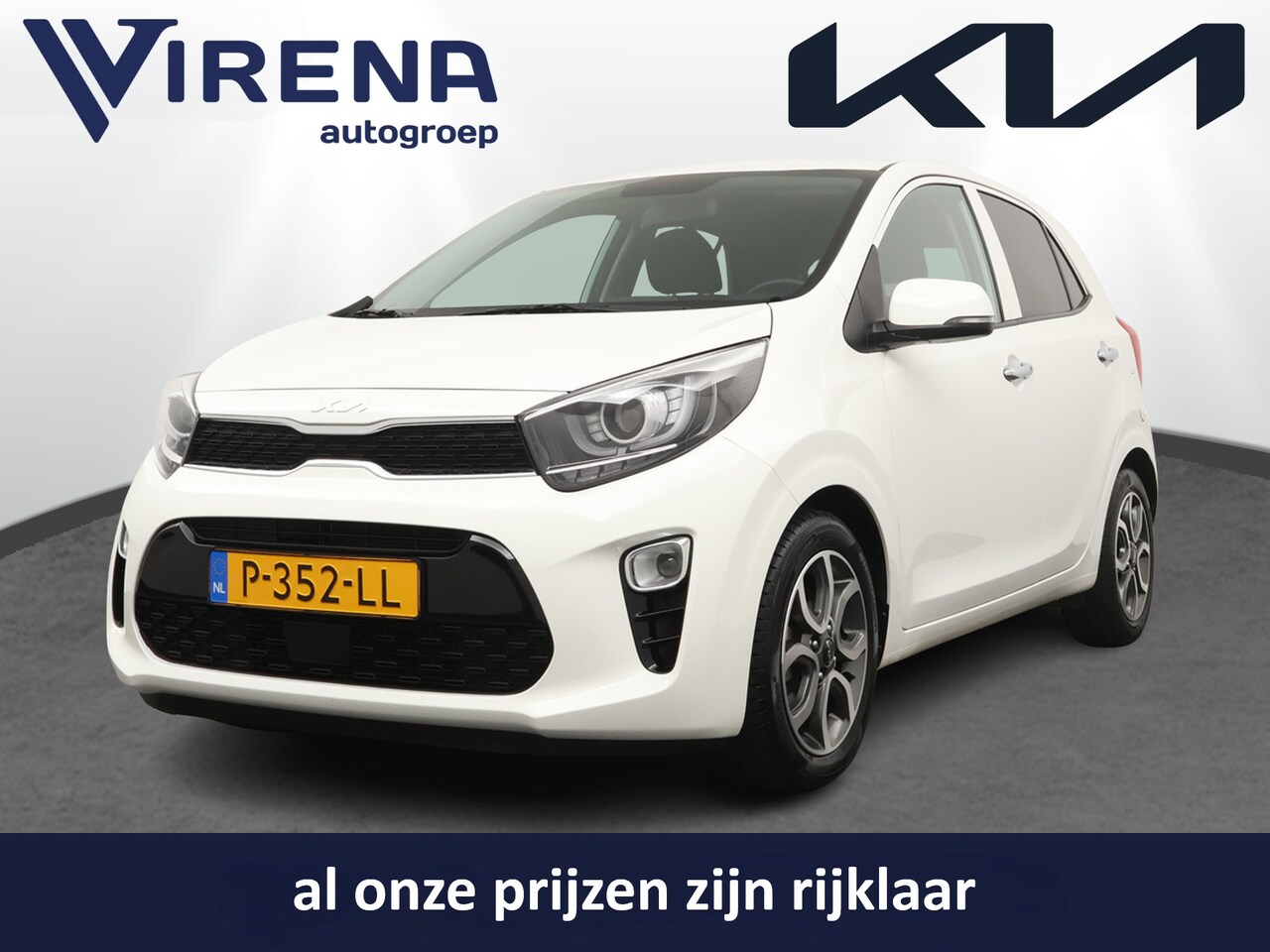Kia Picanto - 1.0 DPi DynamicPlusLine - Navigatie - Apple CarPlay/Android Auto - Achteruitrijcamera - Cr - AutoWereld.nl