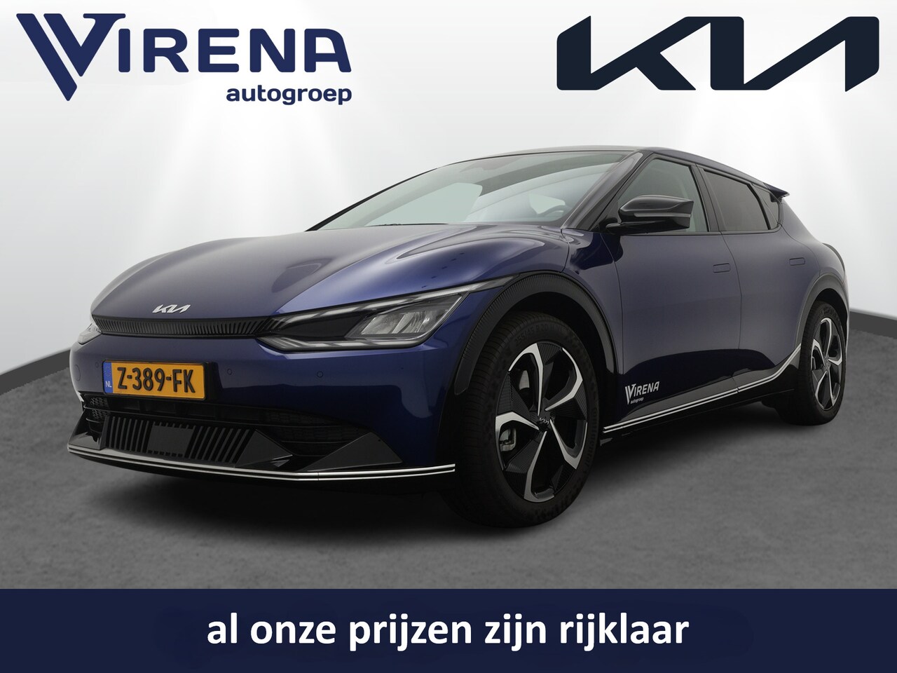 Kia EV6 - Plus Advanced 77.4 kWh - *DEMO* - Schuif-/kanteldak - LED koplampen - Adaptieve Cruise Con - AutoWereld.nl