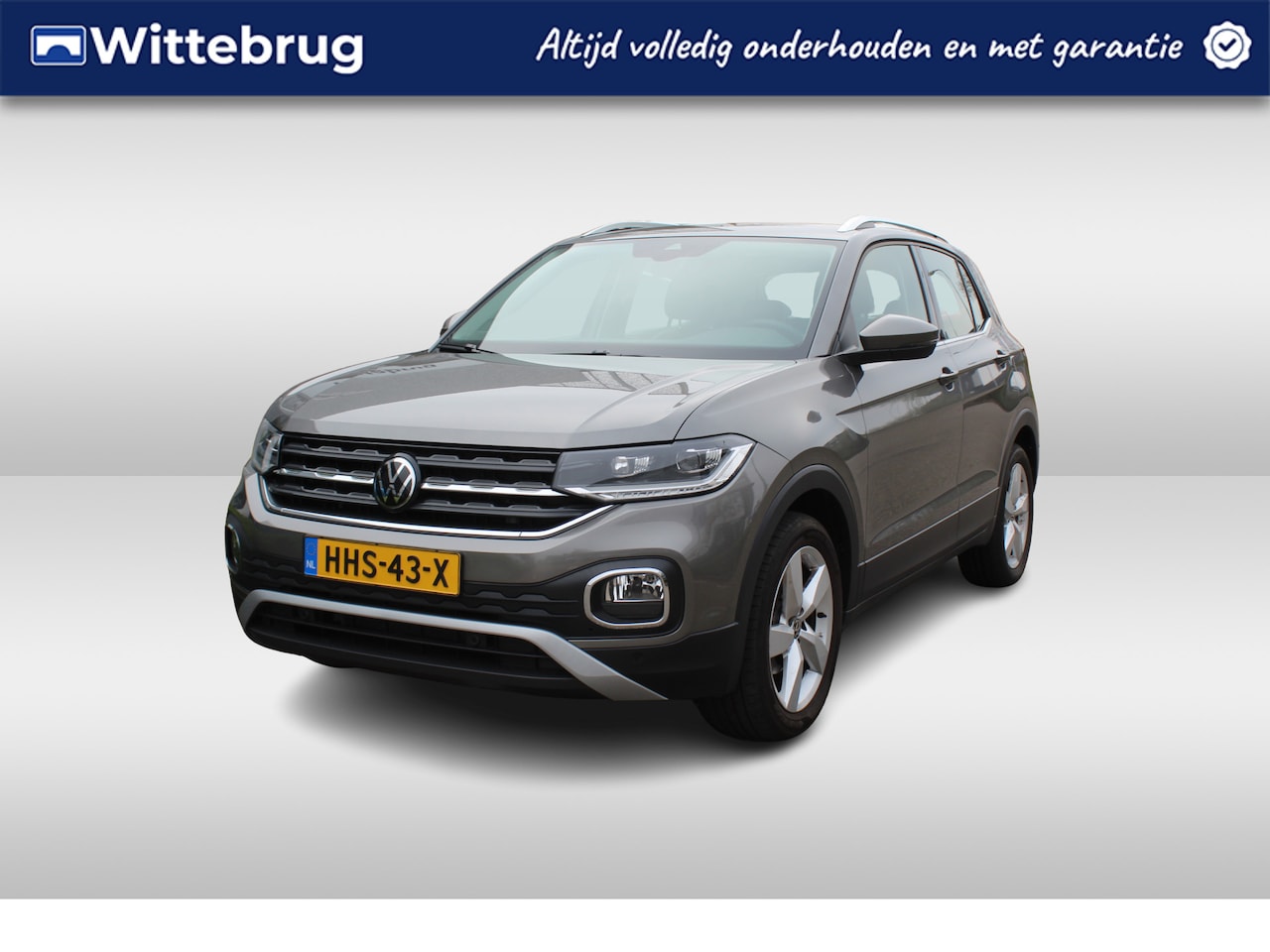 Volkswagen T-Cross - 1.0 TSI Style / Metallic/ Digitale cockpit/ Led/ Parkeersensor/ Clima/ Navi/ 17 lmv - AutoWereld.nl