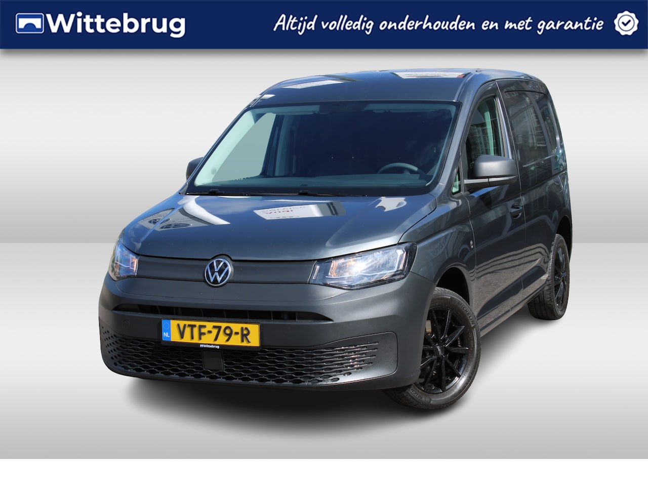 Volkswagen Caddy Cargo - 2.0 TDI 75pk Economy Business Navigatie by App / Parkeersensoren / Trekhaak / LM velgen / - AutoWereld.nl