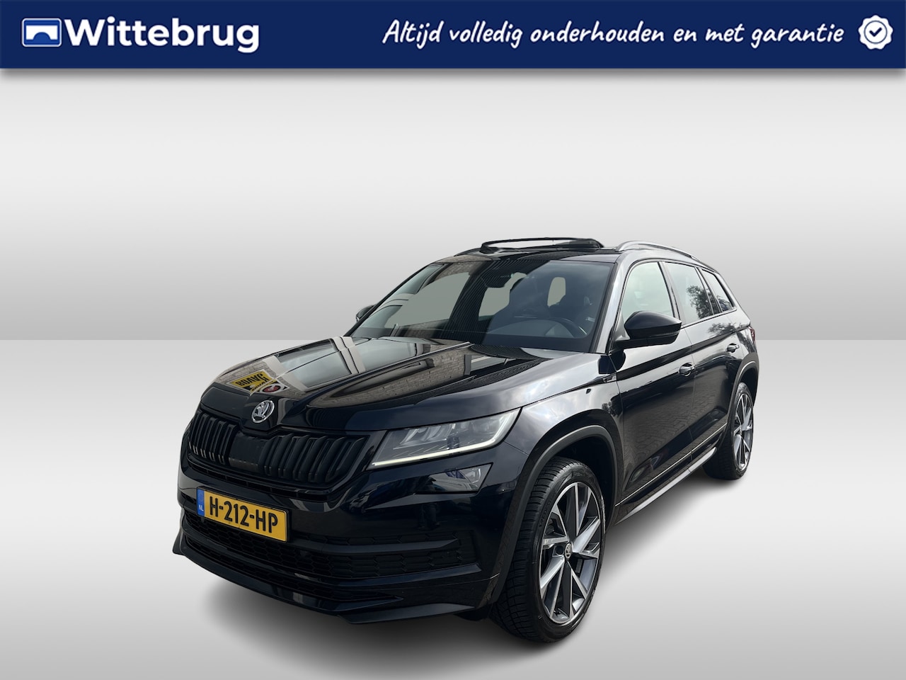 Skoda Kodiaq - 1.5 TSI Sportline Business / AUTOMAAT/ PANO/ TREKHAAK/ CANTON AUDIO/ CAMERA/ PARK. SENSORE - AutoWereld.nl