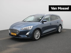 Ford Focus Wagon - 1.0 EcoBoost Titanium Business | Airconditioning | Lichtmetalen Velgen | Parkeersensoren |