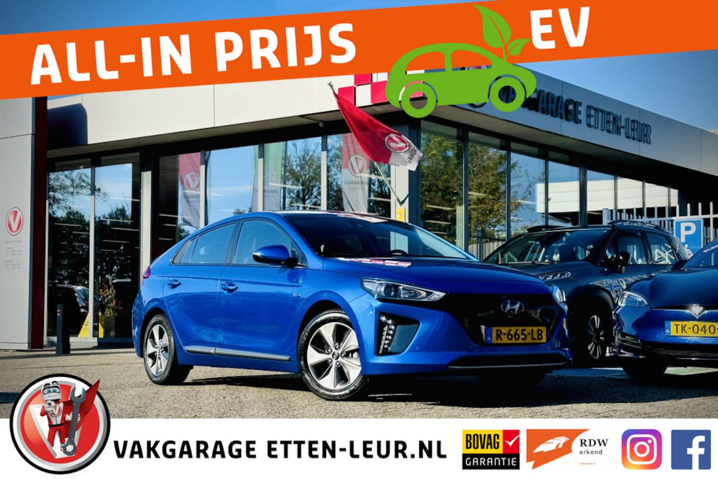 Hyundai IONIQ - Electric Comfort TREKHAAK | Navi | Adaptive | Draadloze lader - AutoWereld.nl