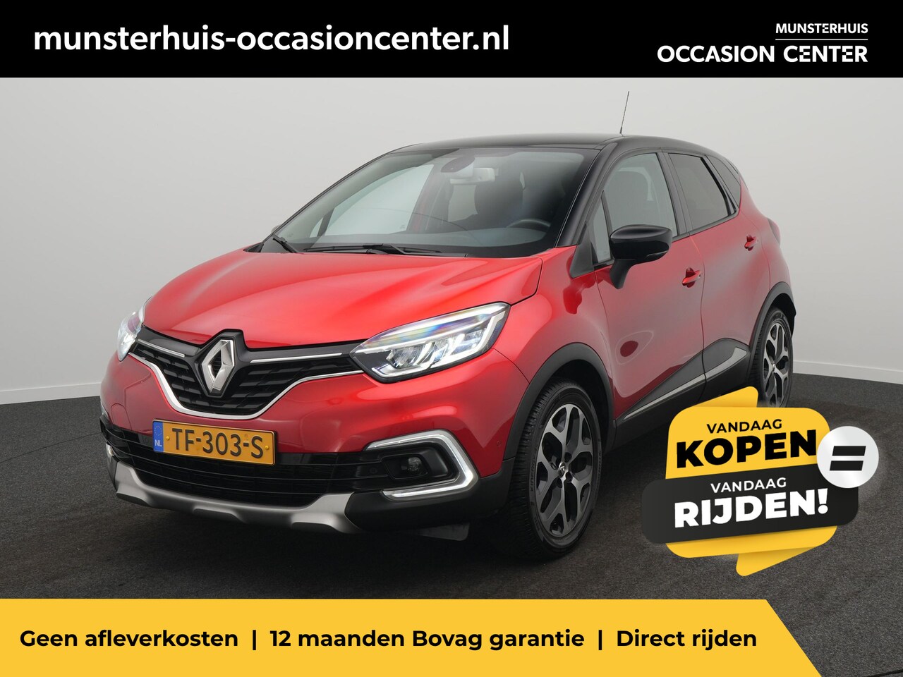 Renault Captur - TCe 120 EDC Intens - RIJKLAARPRIJS - Automaat - All seasonbanden - Trekhaak - AutoWereld.nl