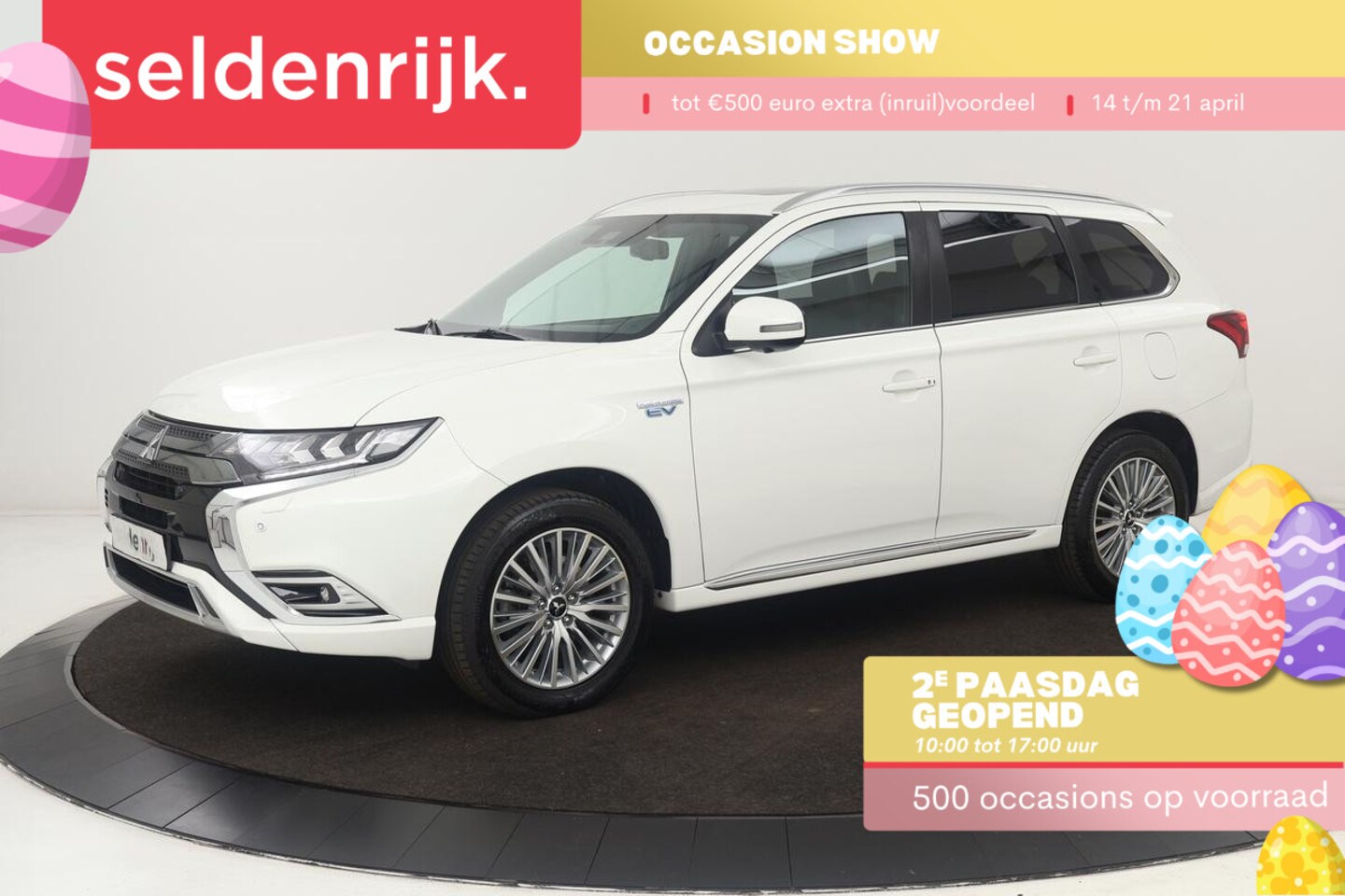 Mitsubishi Outlander - 2.4 PHEV Intense+ | Schuifdak | Leder | Stoel & stuurverwarming | 360 camera | Navigatie | - AutoWereld.nl