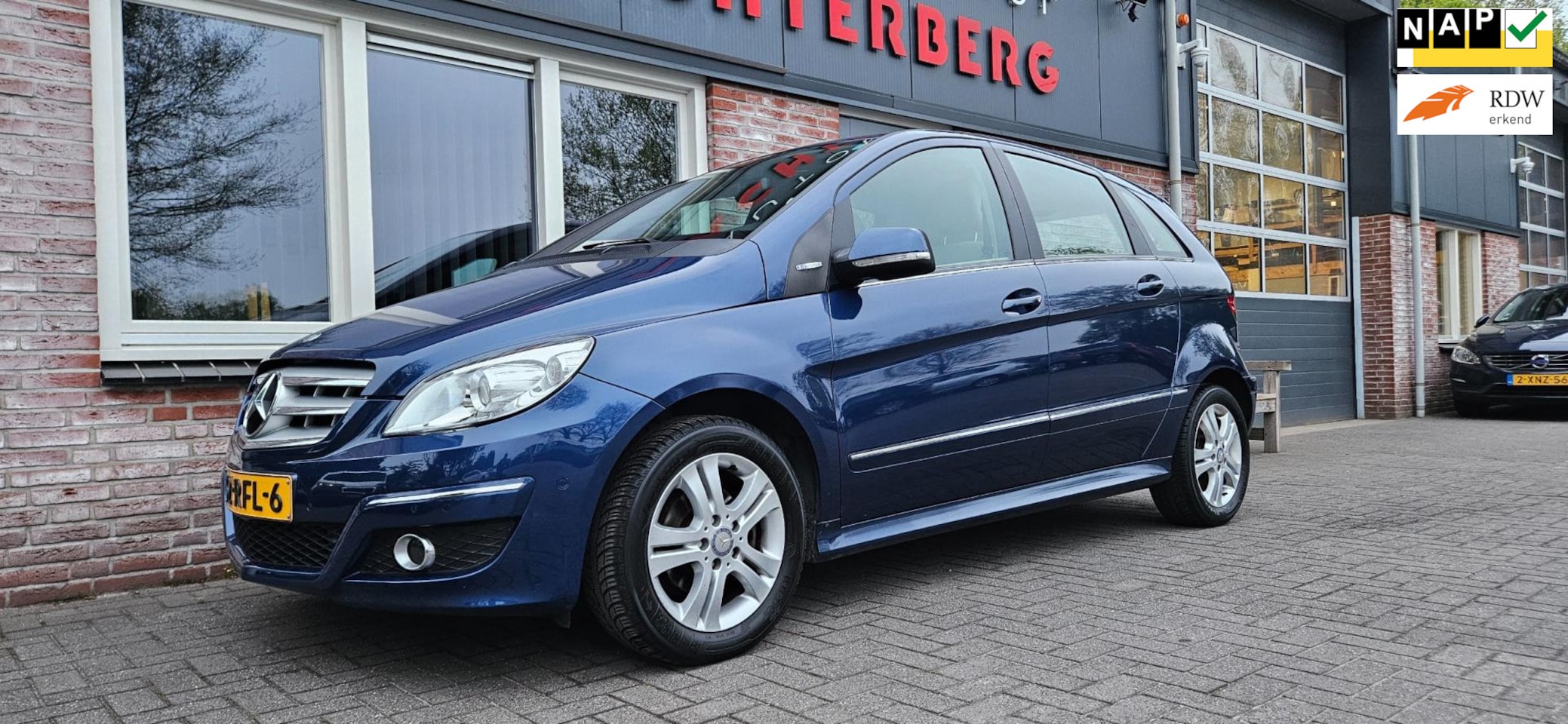 Mercedes-Benz B-klasse - 160 BlueEFFICIENCY Business Class Airco! Cruise Control! NAP! Nette Auto! - AutoWereld.nl