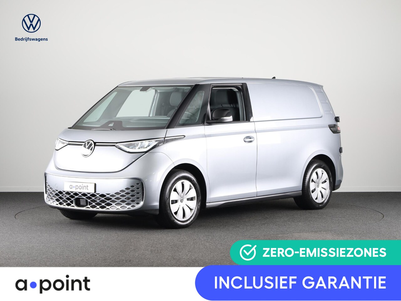 Volkswagen ID. Buzz Cargo - 77 kWh 204 pk | Navigatie via App | Elektr. trekhaak | Parkeersensoren | Achteruitrijcamer - AutoWereld.nl