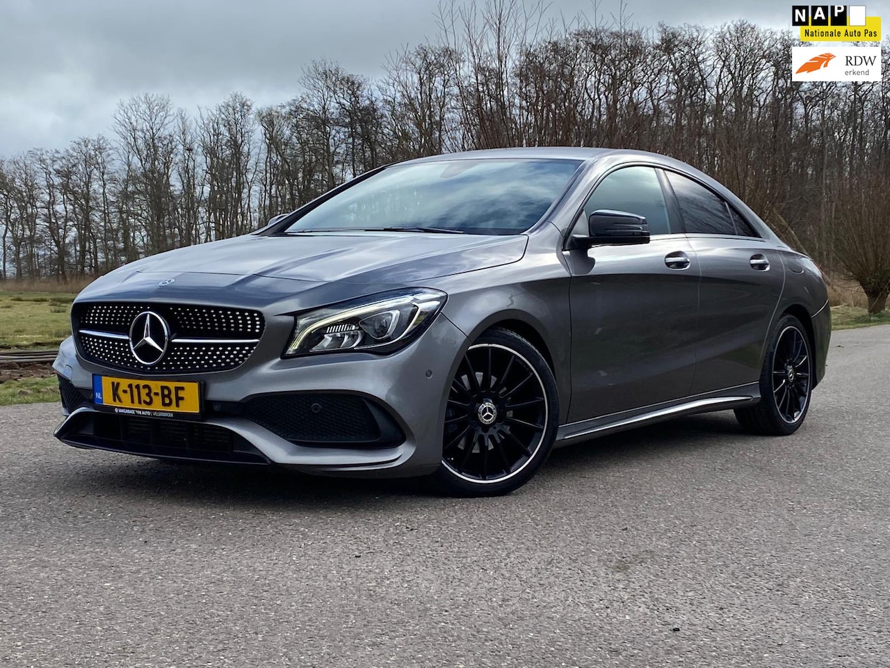 Mercedes-Benz CLA-Klasse - 180 Business Solution AMG AUTOMAAT SEADAN CAMERA NAVI LEDER-INT VOL OPTIE - AutoWereld.nl