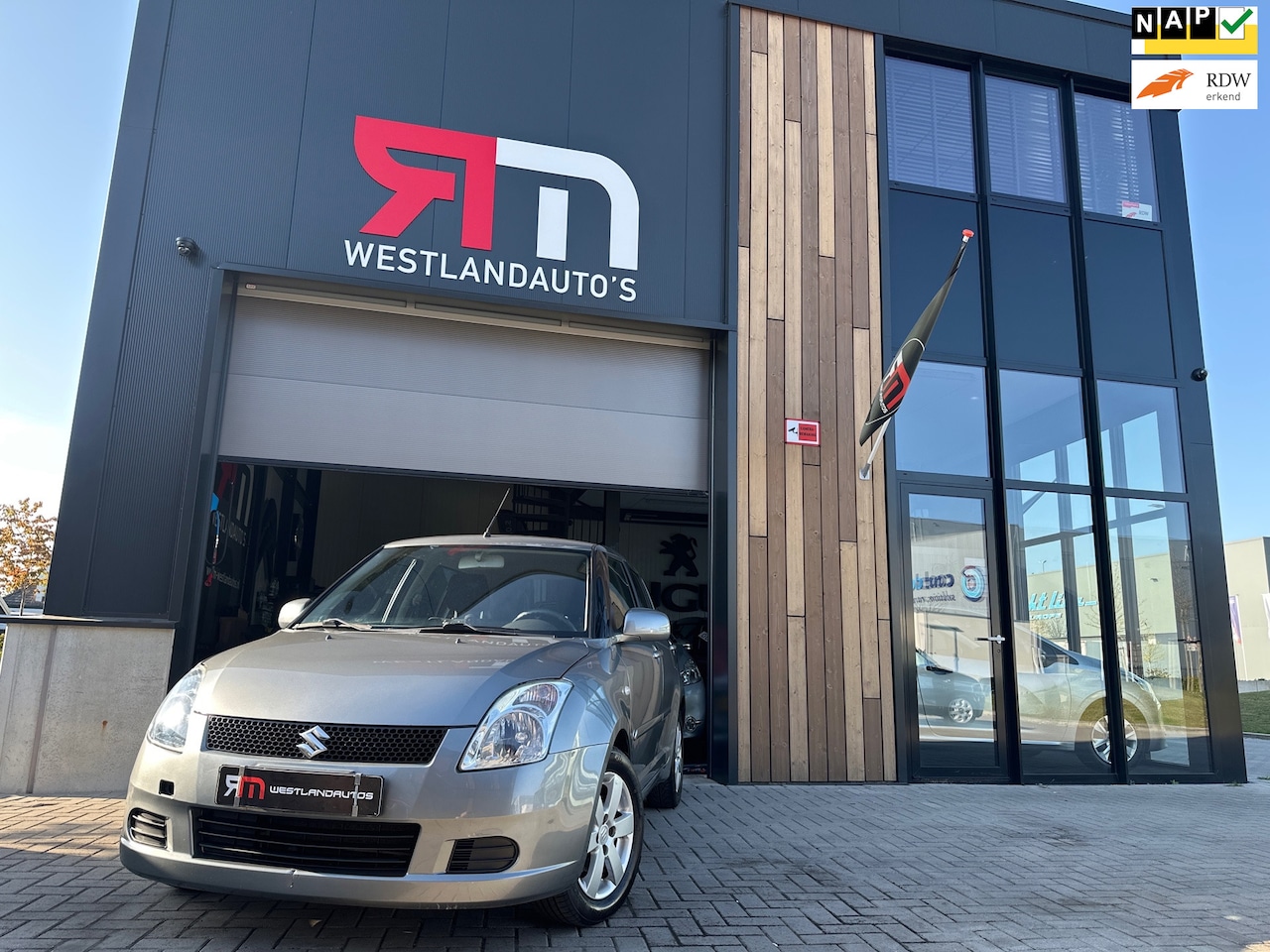 Suzuki Swift - 1.5 GLS/airco/lm-velgen/NAP/elek-ramen/dealer onderh/plaatje/nieuwe APK - AutoWereld.nl