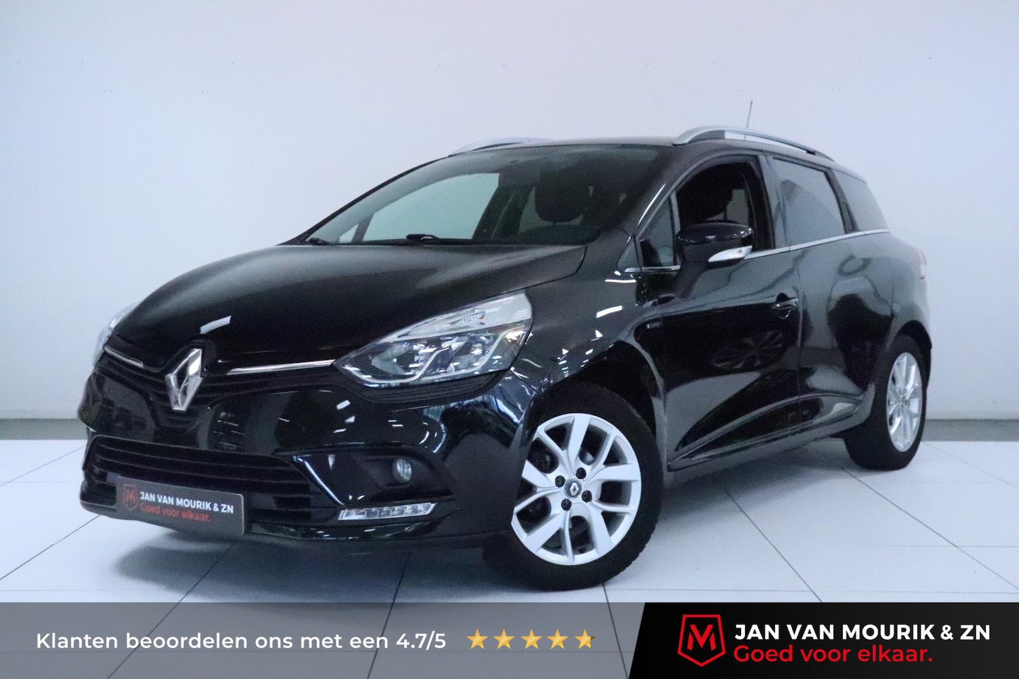 Renault Clio Estate - 0.9 TCe Limited | Airco | Parkeersensoren | Cruise control | Navigatie | Key-less | - AutoWereld.nl