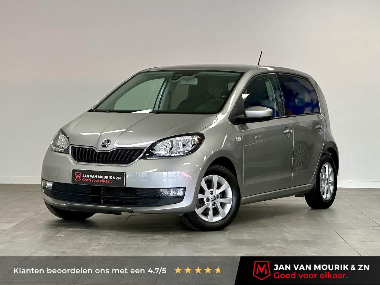 Skoda Citigo - 1.0 Aut. Ambition | 1e- Eig. | Cruise Control | Parkeersensoren | - AutoWereld.nl