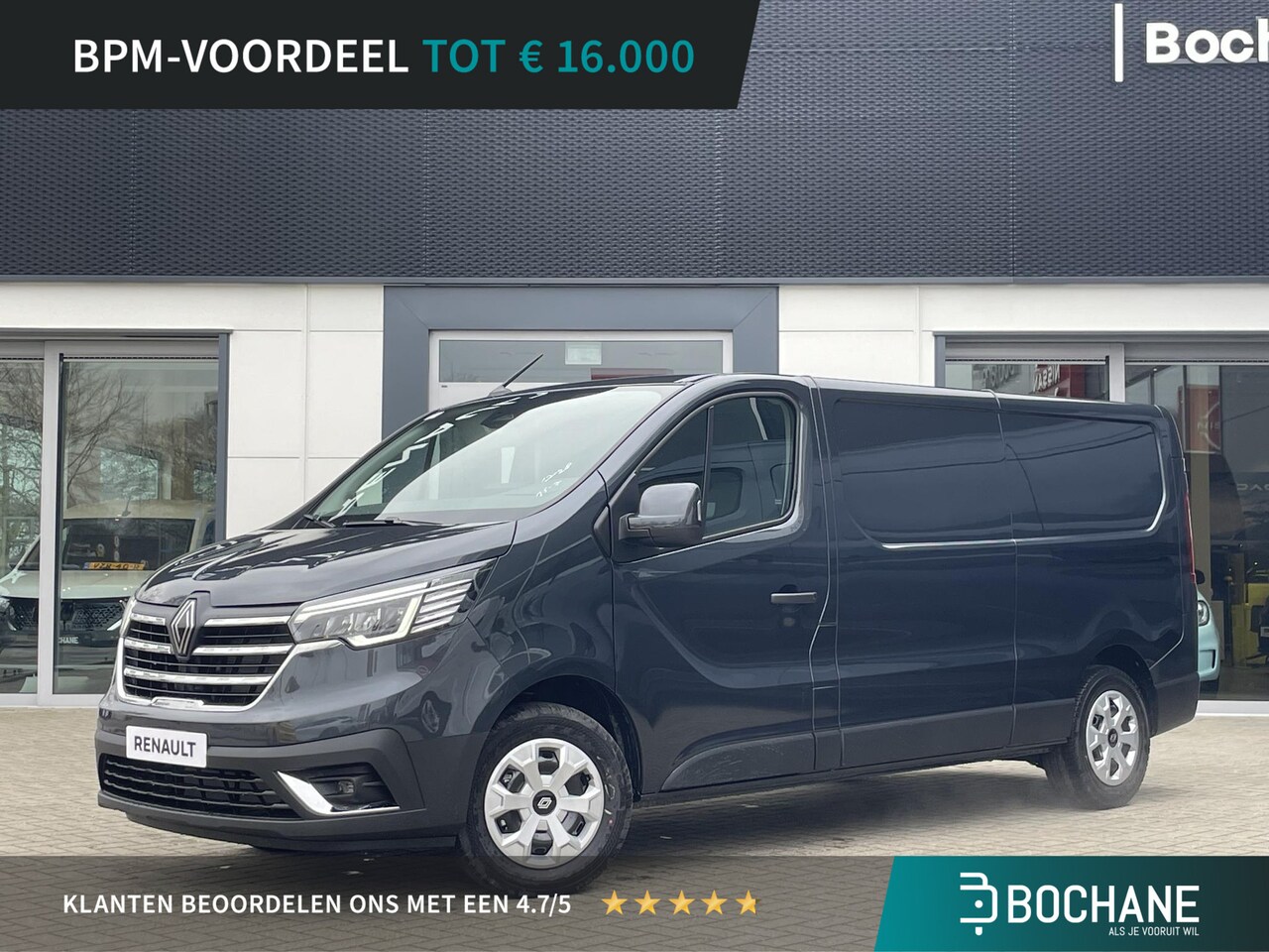 Renault Trafic - 2.0 Blue dC1 150 EDC T30 L2H1 Extra | Automaat | Navigatie | Trekhaak - AutoWereld.nl