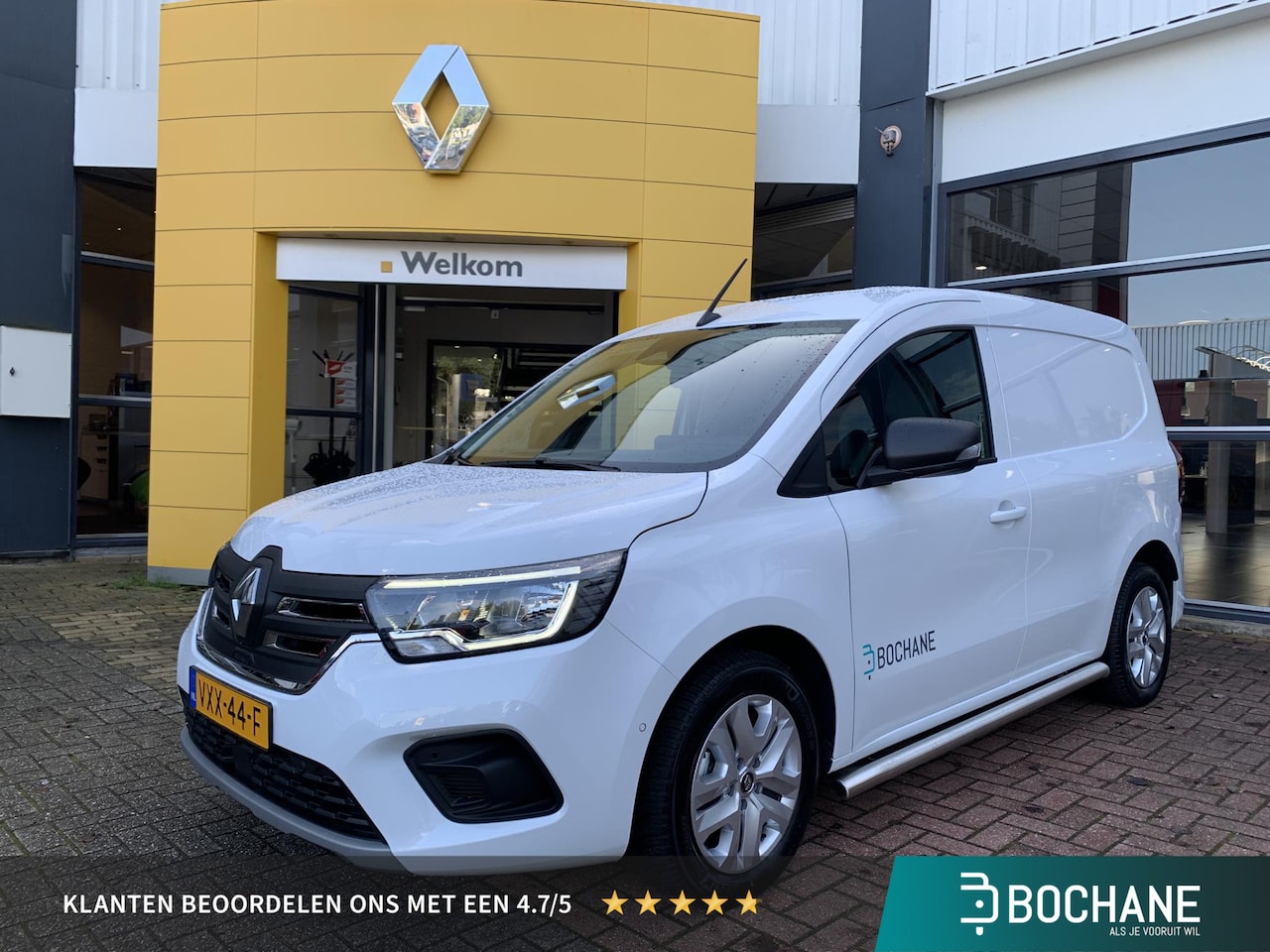 Renault Kangoo E-Tech - Extra Open Sesame 22 kW 44 kWh | Quick Charge | Navigatie | All-Season banden | Betimmerin - AutoWereld.nl