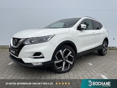 Nissan Qashqai - 1.3 DIG-T Tekna Trekhaak / Parkeersensoren / Navigatie / Voorraam verwarming / Stoelverwar