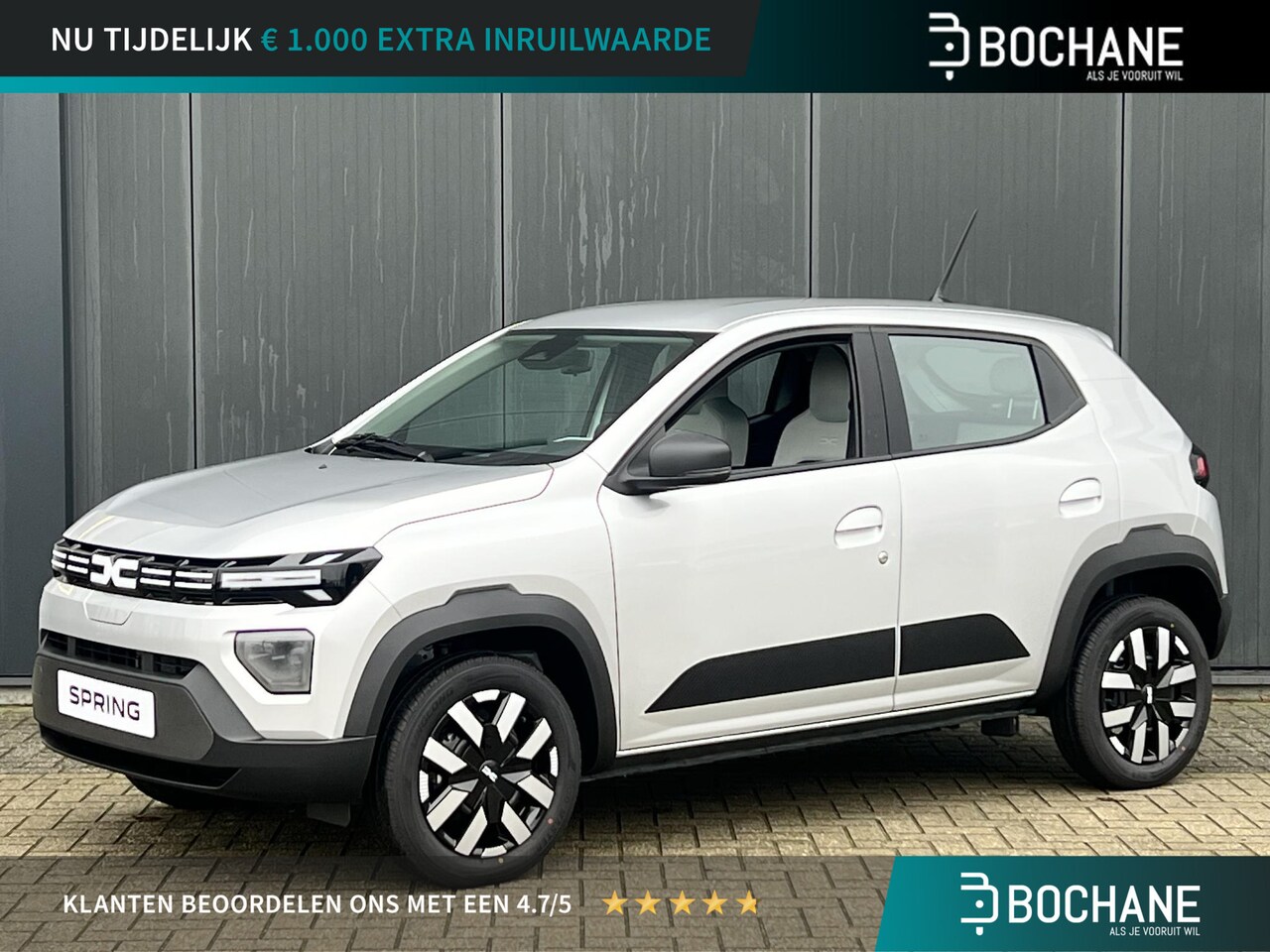 Dacia Spring - Extreme 65 DC Lader 30 KW REGISTRATIE ACTIE VOORDEEL €2250,- - AutoWereld.nl