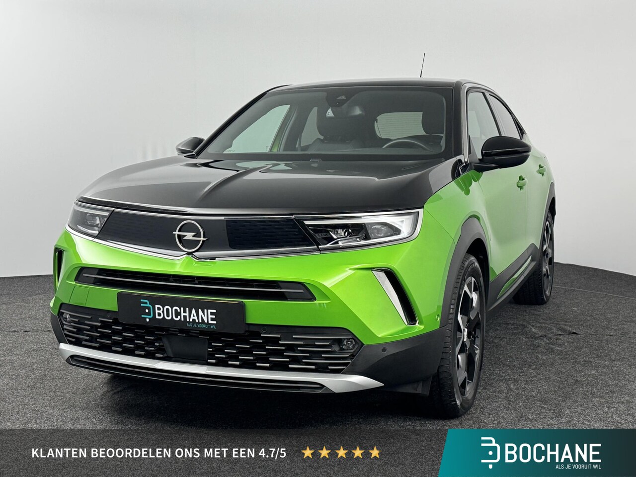 Opel Mokka-e - Ultimate 50-kWh 11kw bl. | Stuur/ stoelverwarming | Navigatie | Achteruitrijcamera | DAB+ - AutoWereld.nl