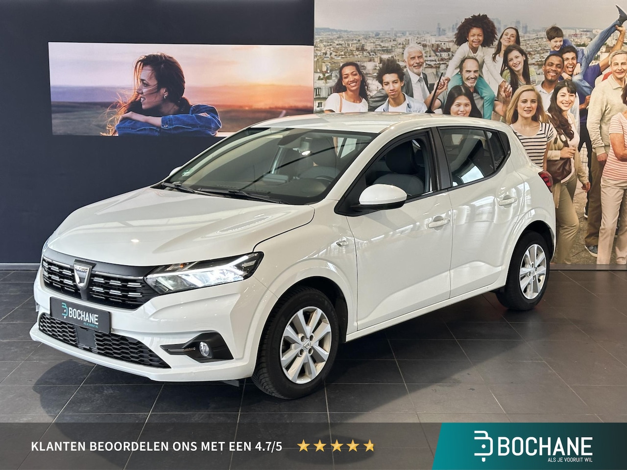 Dacia Sandero - 1.0 TCe 100 Bi-Fuel Essential TREKHAAK | AIRCONDITIONING | CRUISE CONTROL - AutoWereld.nl
