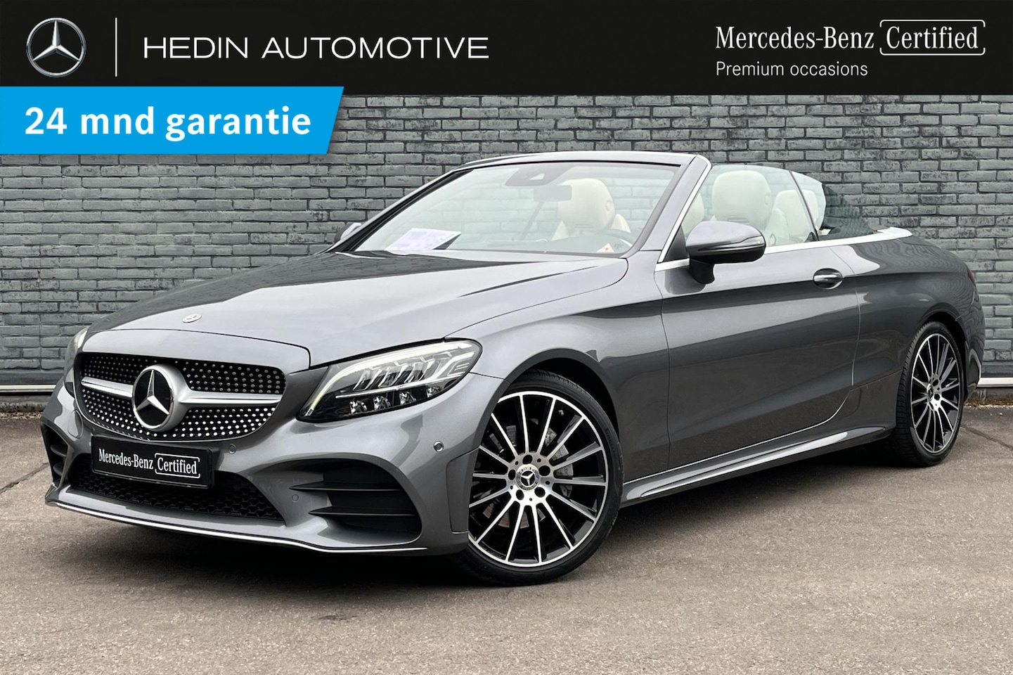 Mercedes-Benz C-klasse Cabrio - C 180 Automaat AMG Line | LED | Stoelverwarming | Airscarf | Camera | Spiegelpakket | Zitc - AutoWereld.nl