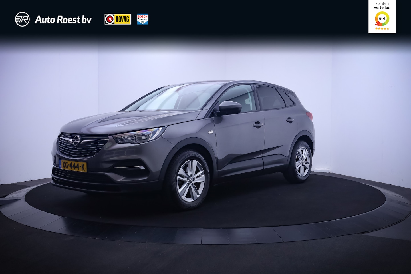 Opel Grandland X - 1.2 Turbo Export Ex.BPM/BTW CARPLAY/NAVI/CLIMA/CRUISE/STOELVERW./TREKHAAK/LMV - AutoWereld.nl