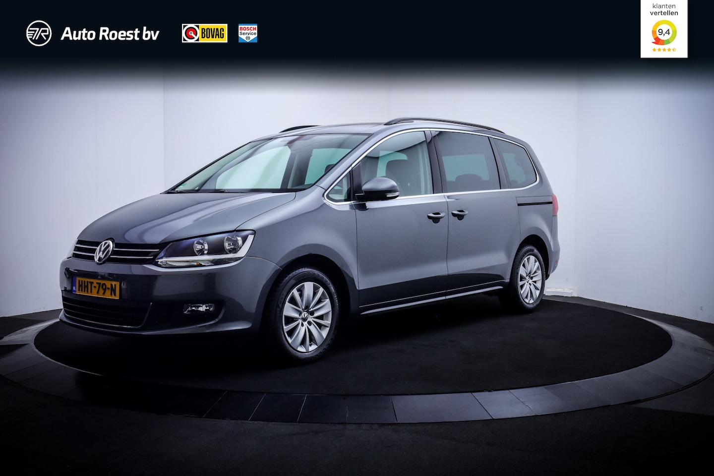 Volkswagen Sharan - 1.4TSI Dsg 7Pers. COMFORTLINE Series NAVI/CARPLAY/STOELVERW./PDC V+A/LMV - AutoWereld.nl