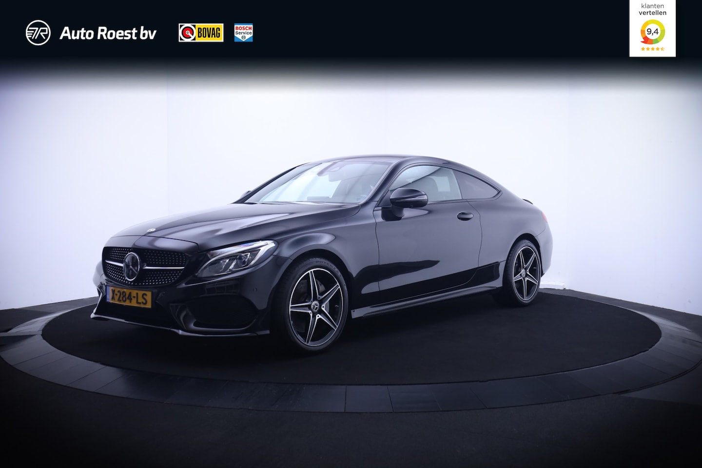 Mercedes-Benz C-klasse Coupé - 250 Aut.9 211Pk AMG-Line Premium FULL LED/AMBIANCE LIGHT/360CAM/ADAPTIVE CRUISE/NAVI/BLIND - AutoWereld.nl