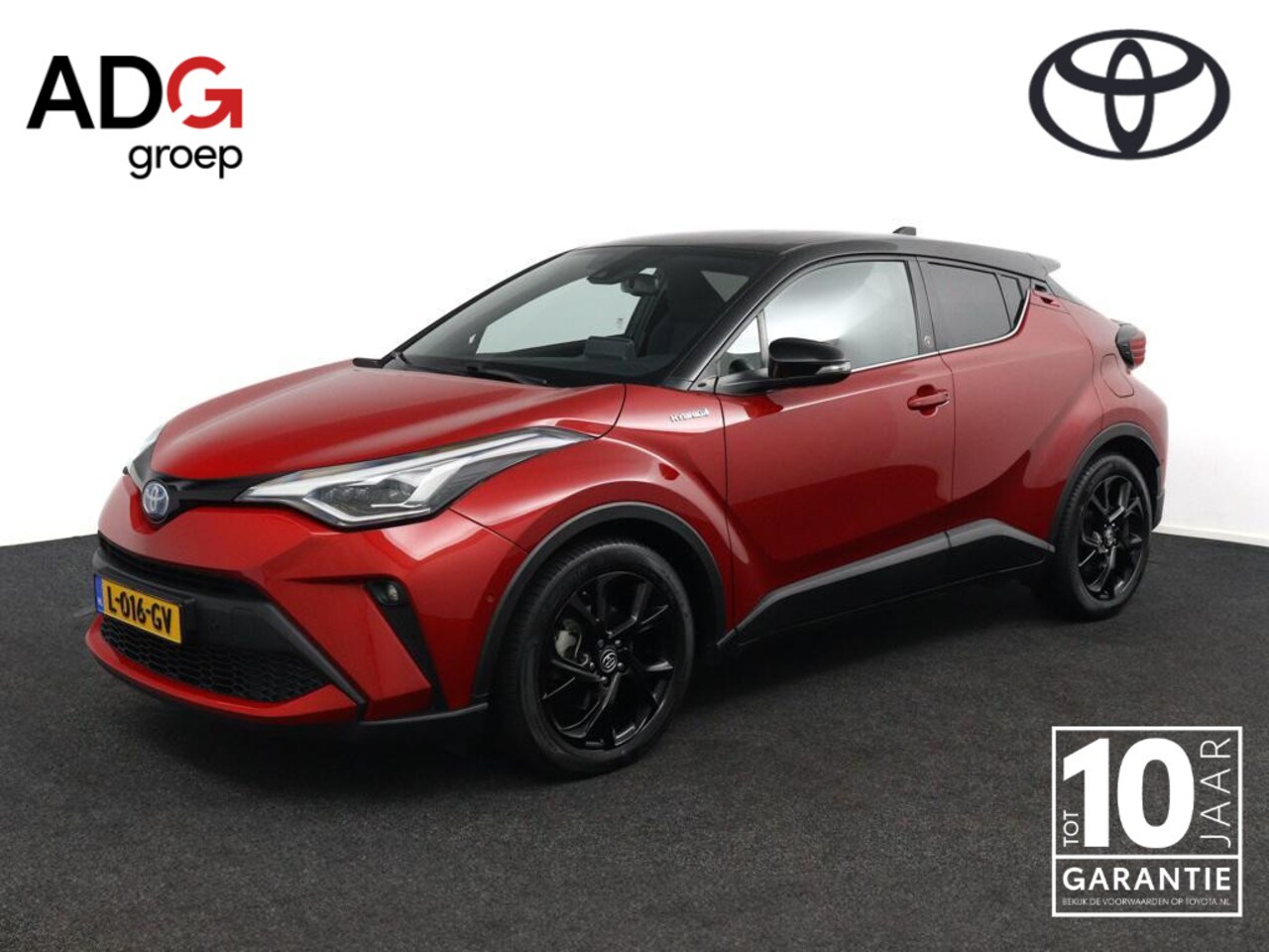 Toyota C-HR - 2.0 Hybrid Bi-Tone Verwarmd Stuurwiel | voorstoelen verwarmd | - AutoWereld.nl
