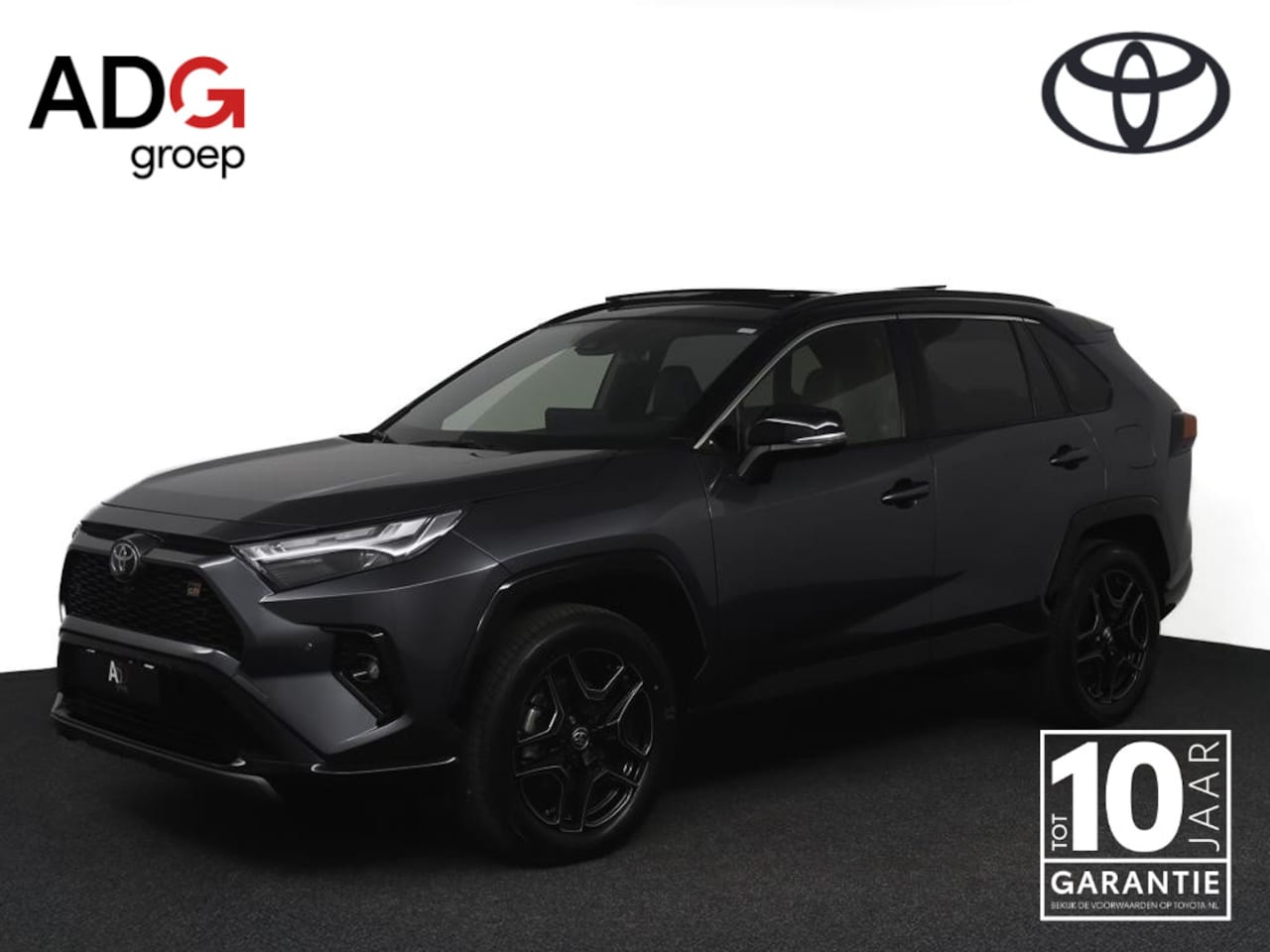 Toyota RAV4 - 2.5 Hybrid AWD GR SPORT | 1650kg trekgewicht | 360 camera | Schuif/Kantel dak | JBL Audio - AutoWereld.nl