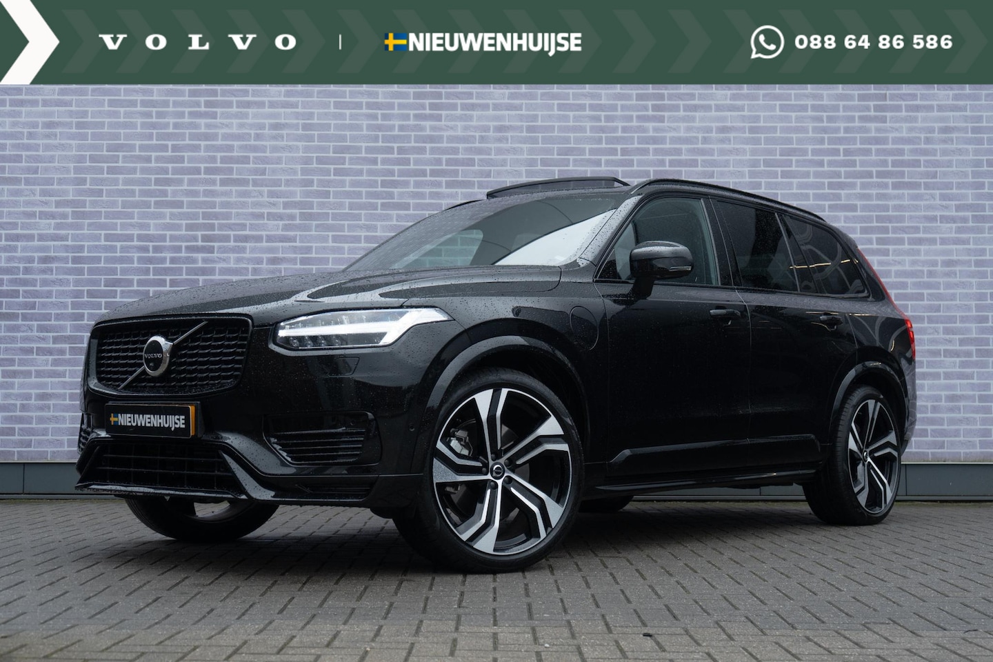 Volvo XC90 - Recharge T8 AWD Ultimate Dark | 7-Persoons | Luchtvering | Stoel-/Stuurverwarming | Trekha - AutoWereld.nl