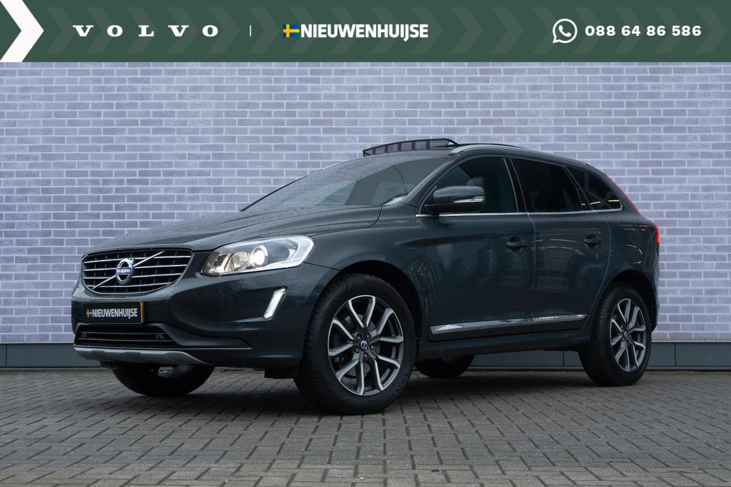 Volvo XC60 - T5 245 pk Summum Automaat | Trekhaak| Schuif-/Kanteldak | Stoelverwarming | Elek. Achterkl - AutoWereld.nl