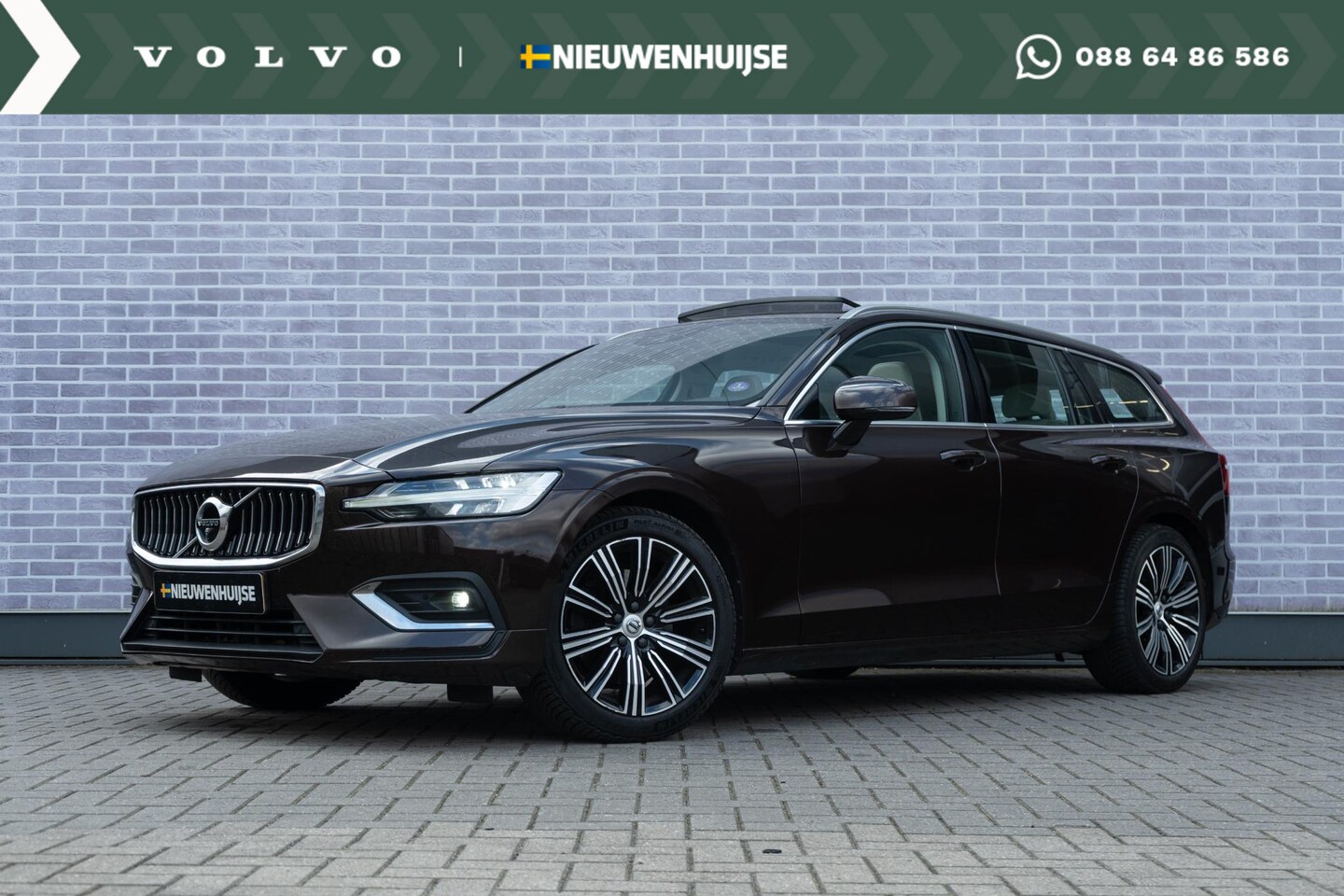 Volvo V60 - B4 Inscription | Navi | Adaptieve Cruise | Stuurverwarming | 360 Camera | Schuif-/Kantelda - AutoWereld.nl