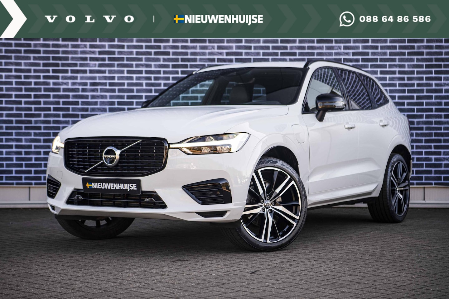 Volvo XC60 - 2.0 Recharge T6 AWD R-Design | 21" | Adaptieve Cruise Control | Dode Hoek Detectie | Trekh - AutoWereld.nl