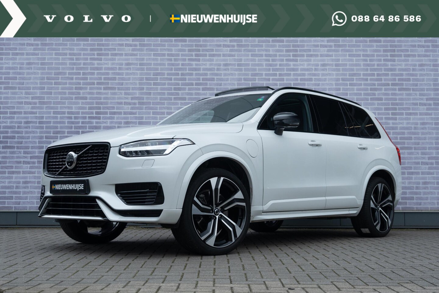 Volvo XC90 - T8 Recharge AWD R-Design | Navi | Schuif-/Kanteldak | Adaptieve Cruise | Head-Up Display | - AutoWereld.nl
