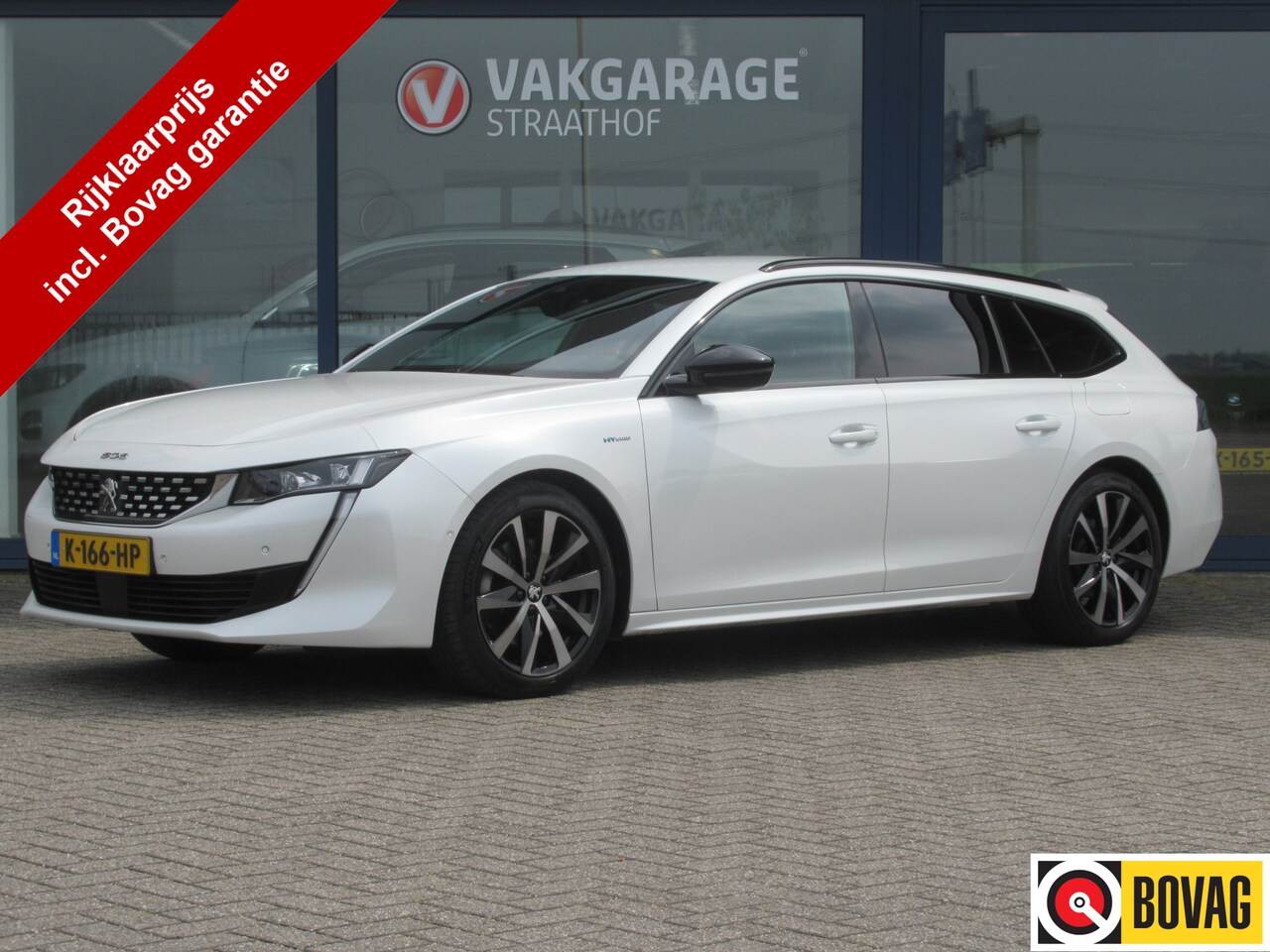 Peugeot 508 SW - 1.6 Plug-in HYbrid GT Line Avantage, Afn. Trekhaak / Camera 360 / Carplay + Android Auto / - AutoWereld.nl