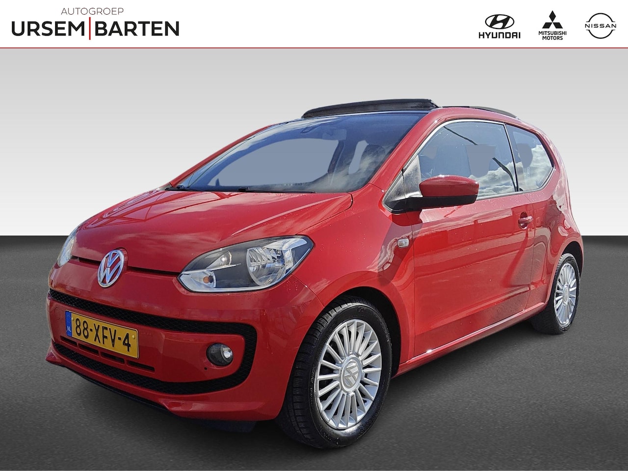 Volkswagen Up! - 1.0 high up! BlueMotion | Schuif- Kanteldak - AutoWereld.nl