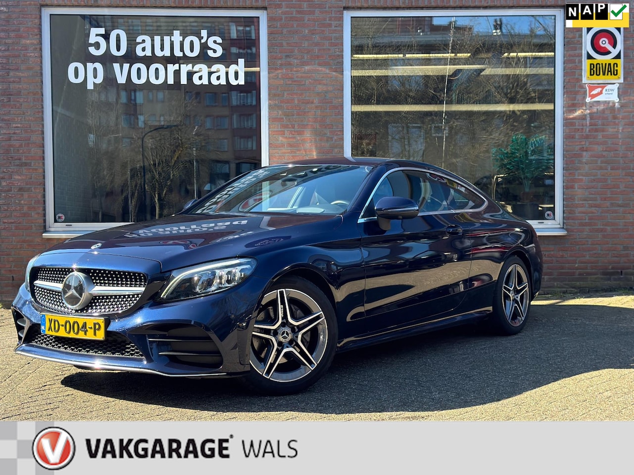 Mercedes-Benz C-klasse Coupé - AMG LINE |FACELIFT | HUD | NAVI | CAMERA 360 | NAP | ADVANTAGE PACK | AUTOMAAT - AutoWereld.nl