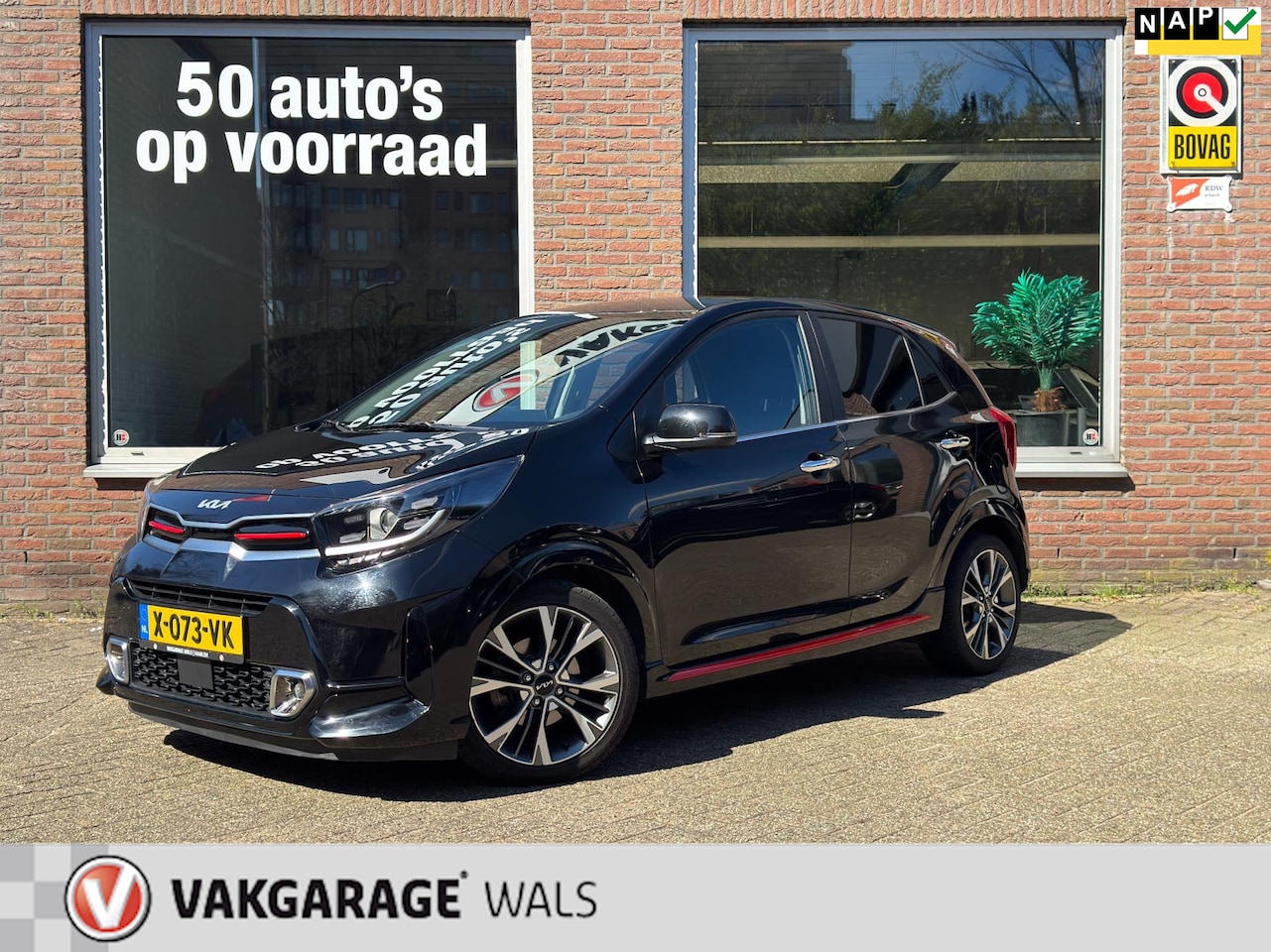 Kia Picanto - 1.0 T-GDi GT-LINE | AIRCO | NAVI | VELGEN | LEER | VOLLE AUTO - AutoWereld.nl